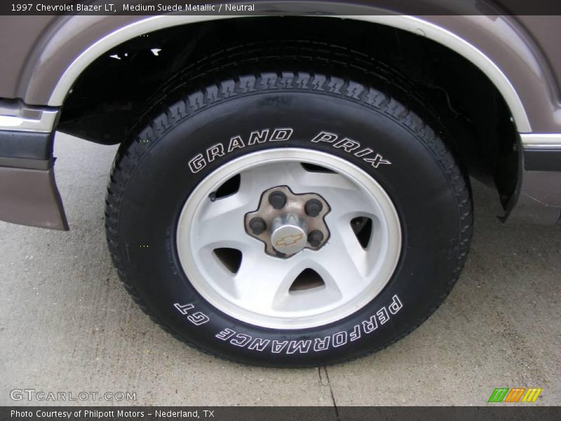 Medium Suede Metallic / Neutral 1997 Chevrolet Blazer LT