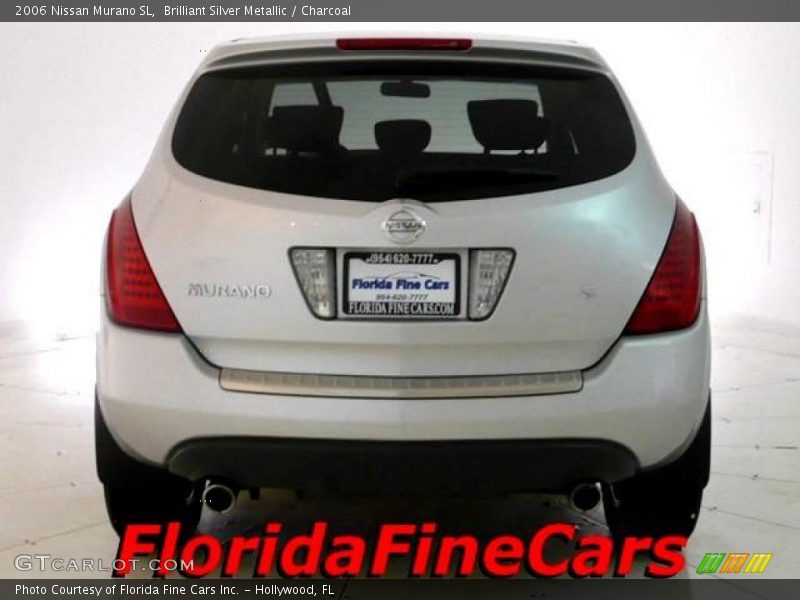 Brilliant Silver Metallic / Charcoal 2006 Nissan Murano SL