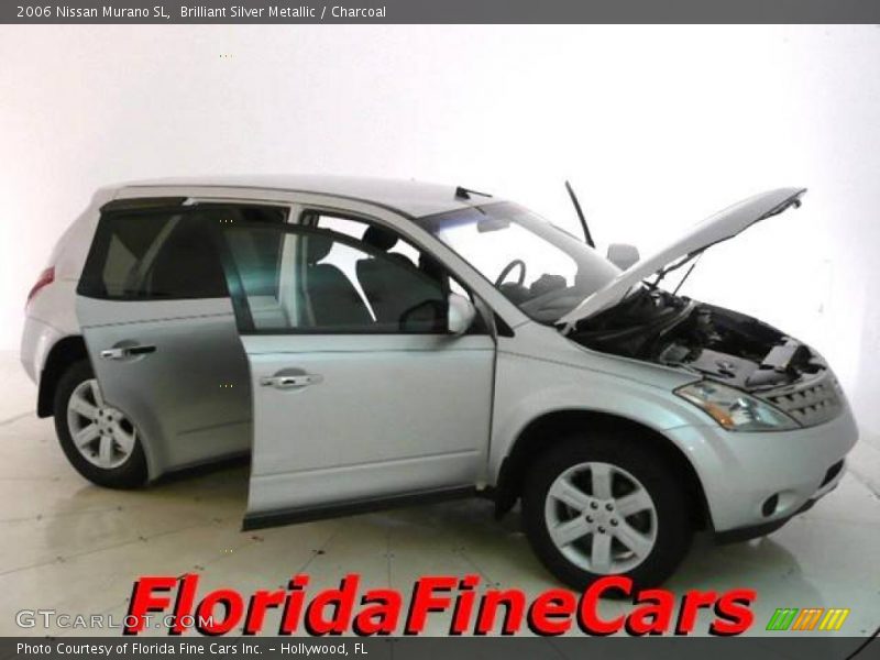 Brilliant Silver Metallic / Charcoal 2006 Nissan Murano SL