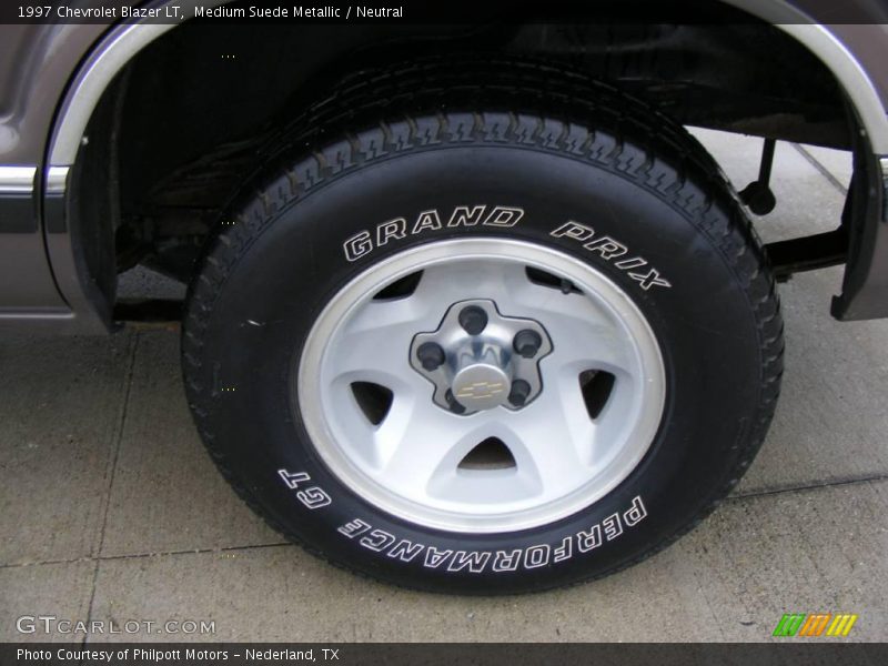 Medium Suede Metallic / Neutral 1997 Chevrolet Blazer LT