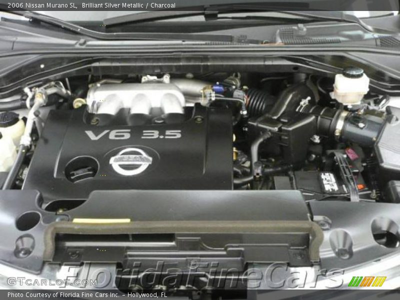 Brilliant Silver Metallic / Charcoal 2006 Nissan Murano SL