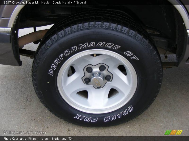 Medium Suede Metallic / Neutral 1997 Chevrolet Blazer LT