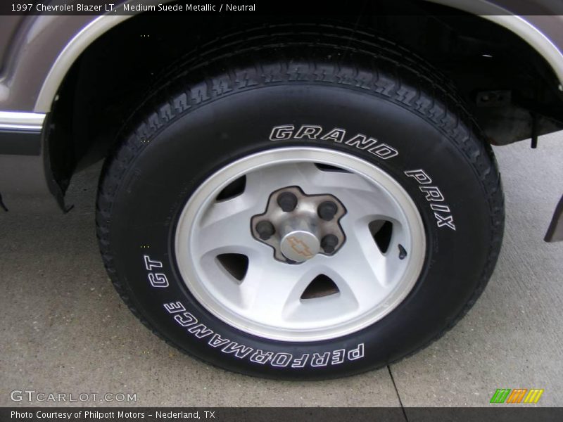 Medium Suede Metallic / Neutral 1997 Chevrolet Blazer LT