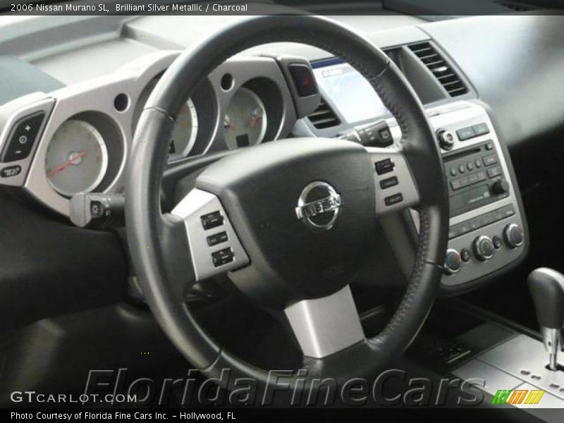 Brilliant Silver Metallic / Charcoal 2006 Nissan Murano SL