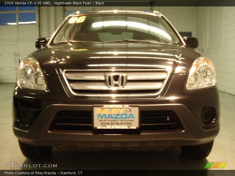 Nighthawk Black Pearl / Black 2006 Honda CR-V SE 4WD