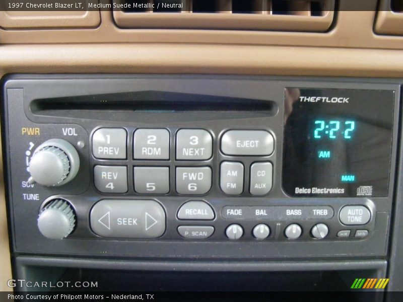 Medium Suede Metallic / Neutral 1997 Chevrolet Blazer LT