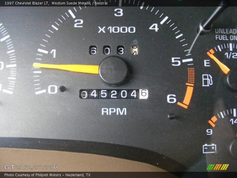 Medium Suede Metallic / Neutral 1997 Chevrolet Blazer LT