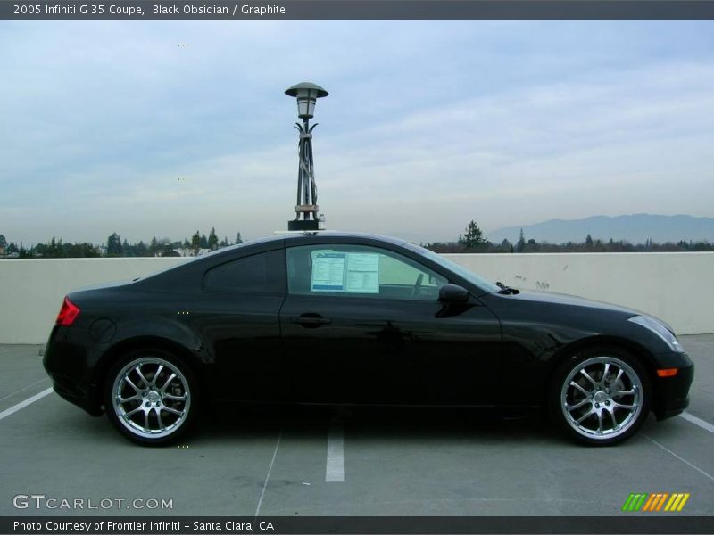 Black Obsidian / Graphite 2005 Infiniti G 35 Coupe