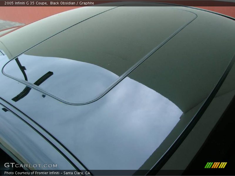 Black Obsidian / Graphite 2005 Infiniti G 35 Coupe