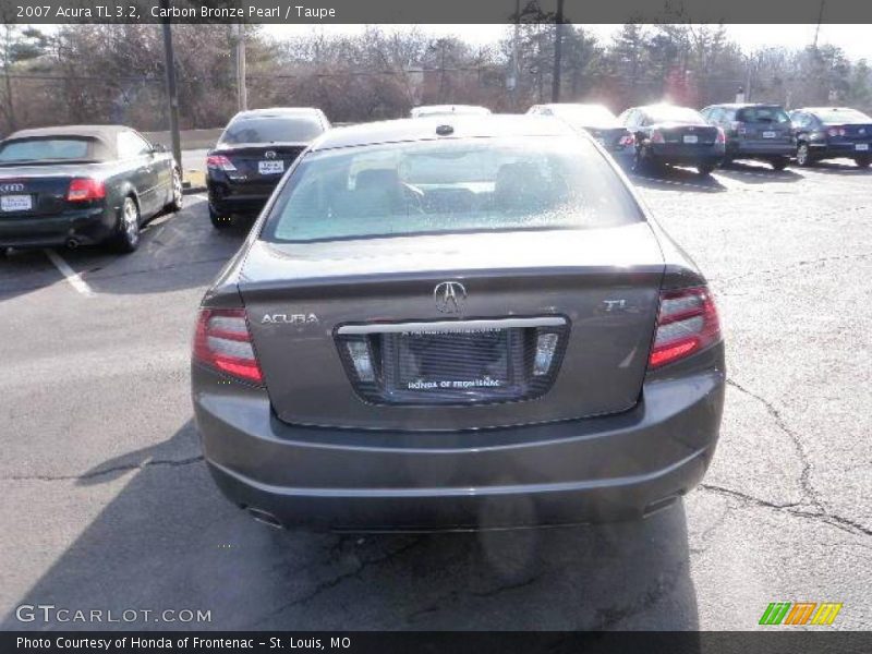 Carbon Bronze Pearl / Taupe 2007 Acura TL 3.2