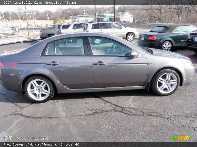 Carbon Bronze Pearl / Taupe 2007 Acura TL 3.2