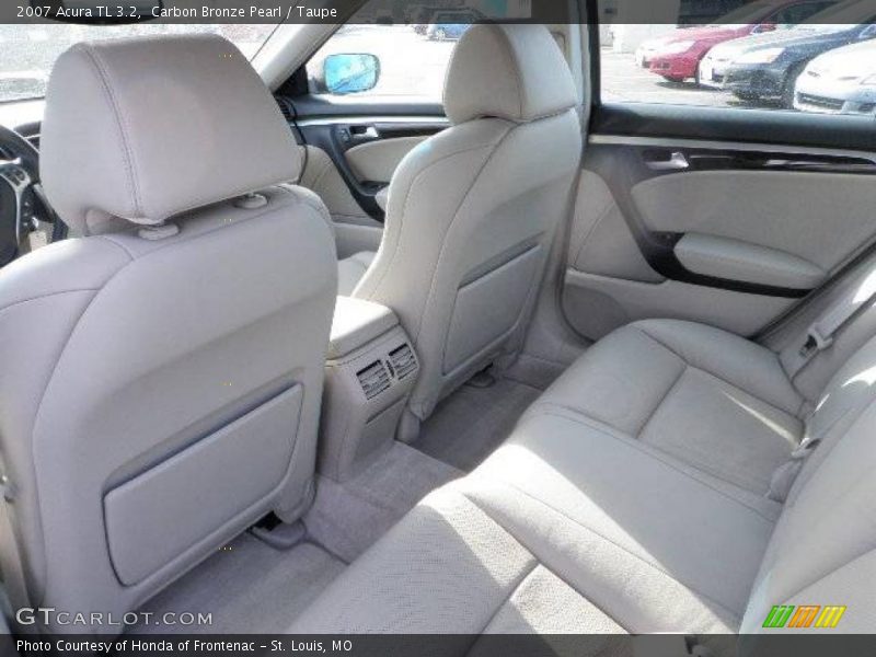 Carbon Bronze Pearl / Taupe 2007 Acura TL 3.2