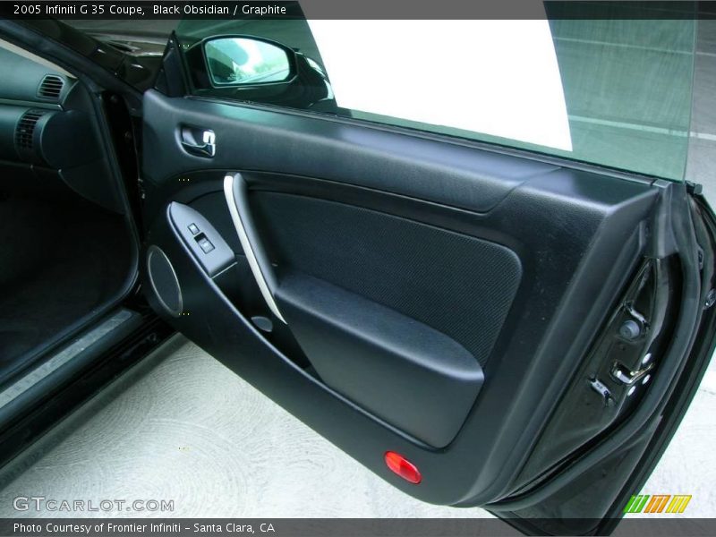 Black Obsidian / Graphite 2005 Infiniti G 35 Coupe
