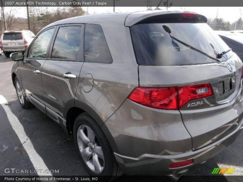 Carbon Gray Pearl / Taupe 2007 Acura RDX Technology