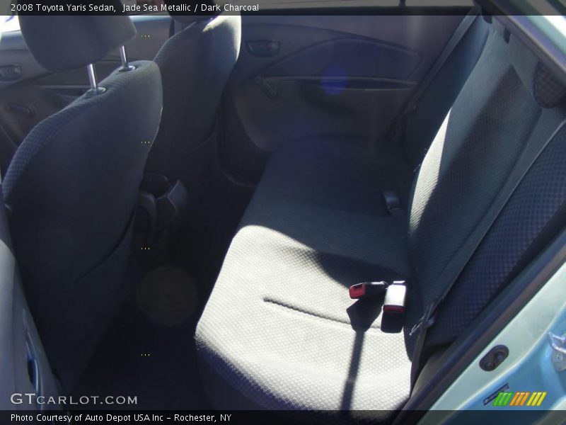 Jade Sea Metallic / Dark Charcoal 2008 Toyota Yaris Sedan