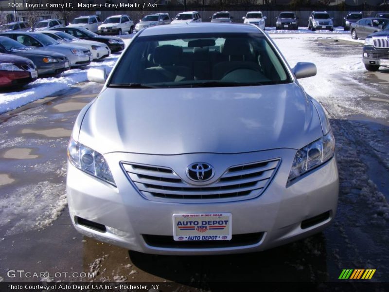 Magnetic Gray Metallic / Ash 2008 Toyota Camry LE