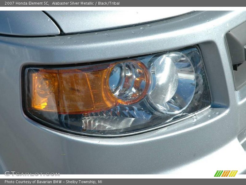 Alabaster Silver Metallic / Black/Tribal 2007 Honda Element SC