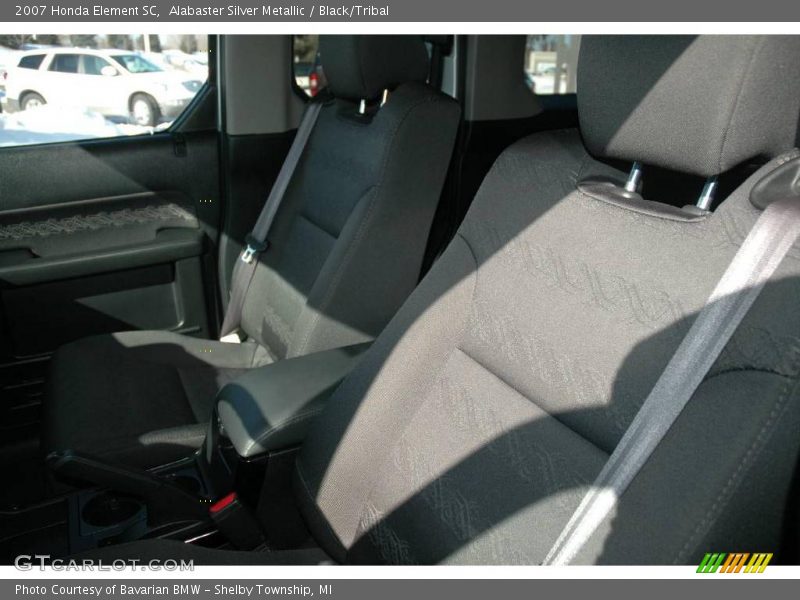 Alabaster Silver Metallic / Black/Tribal 2007 Honda Element SC