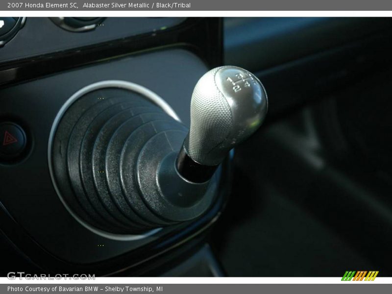 Alabaster Silver Metallic / Black/Tribal 2007 Honda Element SC