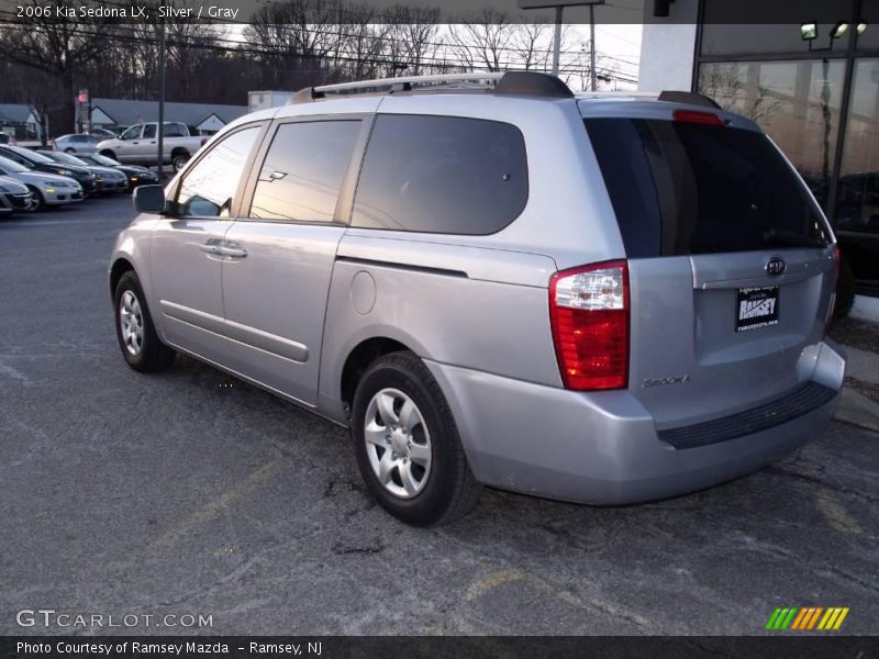 Silver / Gray 2006 Kia Sedona LX
