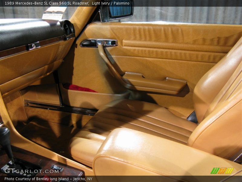 Light Ivory / Palomino 1989 Mercedes-Benz SL Class 560 SL Roadster