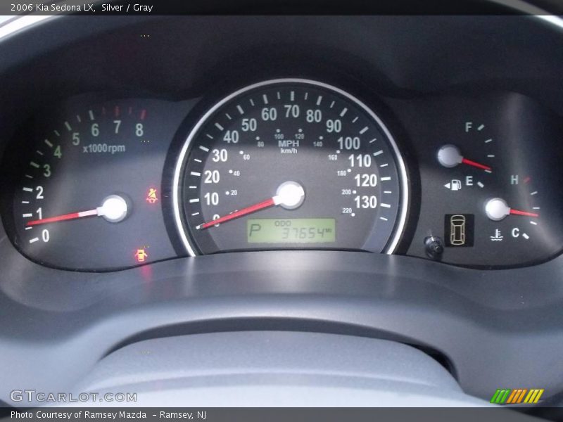 Silver / Gray 2006 Kia Sedona LX