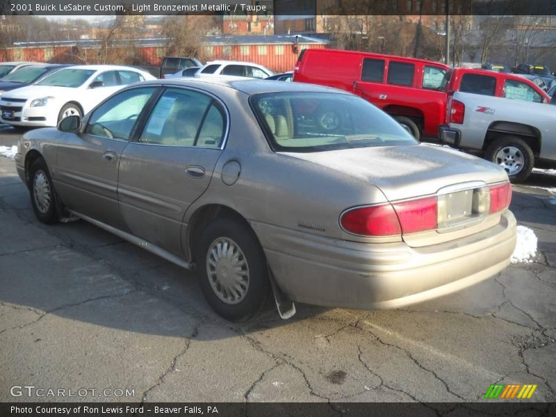 Light Bronzemist Metallic / Taupe 2001 Buick LeSabre Custom
