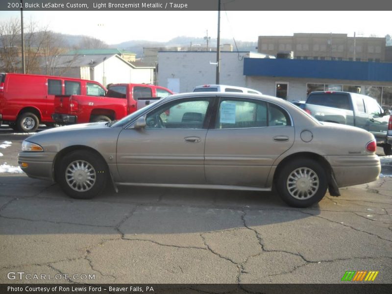 Light Bronzemist Metallic / Taupe 2001 Buick LeSabre Custom