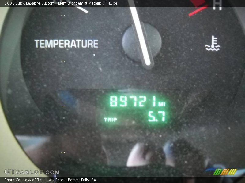 Light Bronzemist Metallic / Taupe 2001 Buick LeSabre Custom