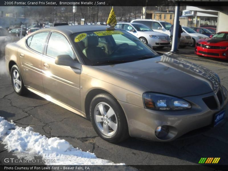 Bronzestone Metallic / Sand 2006 Pontiac Grand Prix Sedan