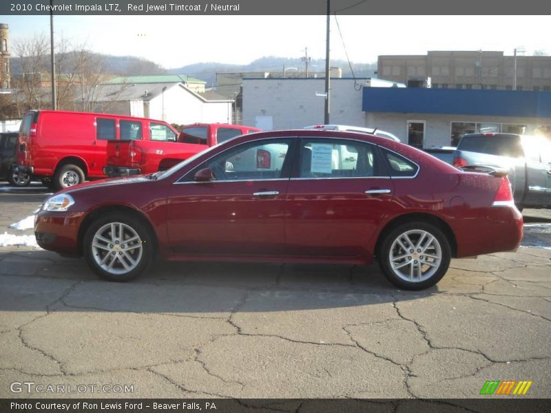 Red Jewel Tintcoat / Neutral 2010 Chevrolet Impala LTZ