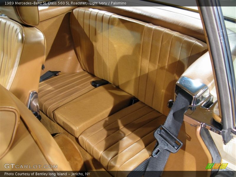 Light Ivory / Palomino 1989 Mercedes-Benz SL Class 560 SL Roadster