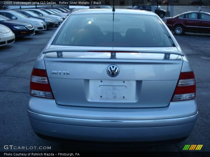 Reflex Silver Metallic / Black 2005 Volkswagen Jetta GLS Sedan