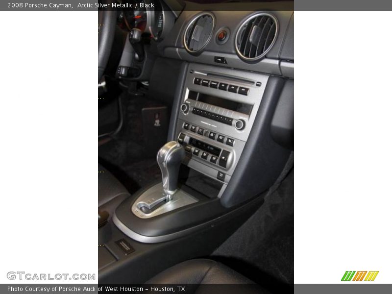 Arctic Silver Metallic / Black 2008 Porsche Cayman