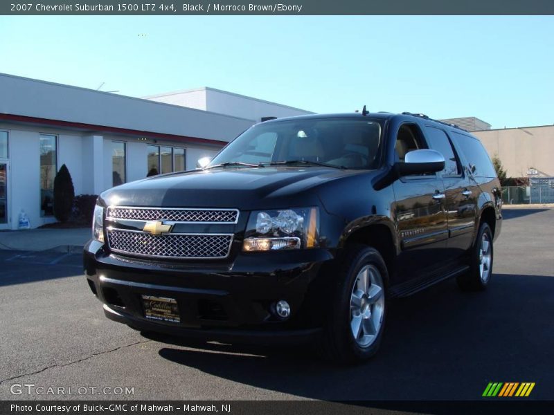Black / Morroco Brown/Ebony 2007 Chevrolet Suburban 1500 LTZ 4x4