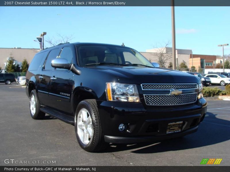 Black / Morroco Brown/Ebony 2007 Chevrolet Suburban 1500 LTZ 4x4