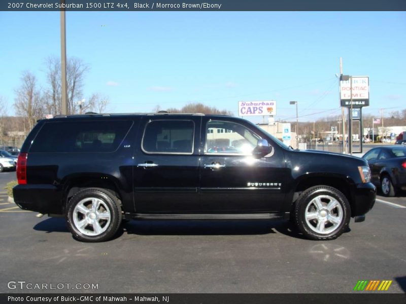 Black / Morroco Brown/Ebony 2007 Chevrolet Suburban 1500 LTZ 4x4