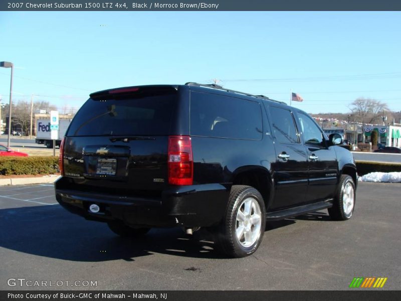 Black / Morroco Brown/Ebony 2007 Chevrolet Suburban 1500 LTZ 4x4
