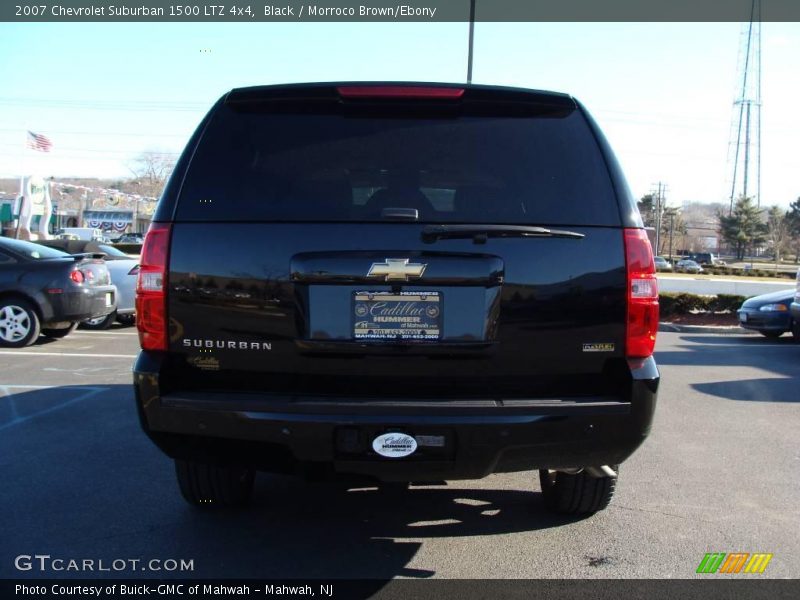 Black / Morroco Brown/Ebony 2007 Chevrolet Suburban 1500 LTZ 4x4