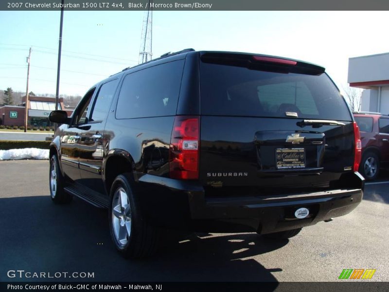 Black / Morroco Brown/Ebony 2007 Chevrolet Suburban 1500 LTZ 4x4
