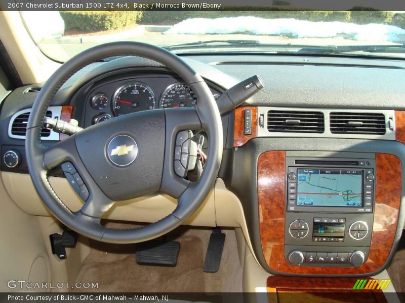 Black / Morroco Brown/Ebony 2007 Chevrolet Suburban 1500 LTZ 4x4