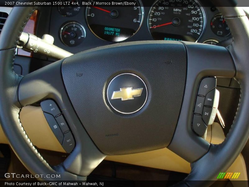 Black / Morroco Brown/Ebony 2007 Chevrolet Suburban 1500 LTZ 4x4