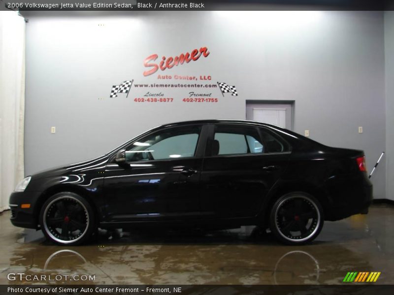 Black / Anthracite Black 2006 Volkswagen Jetta Value Edition Sedan