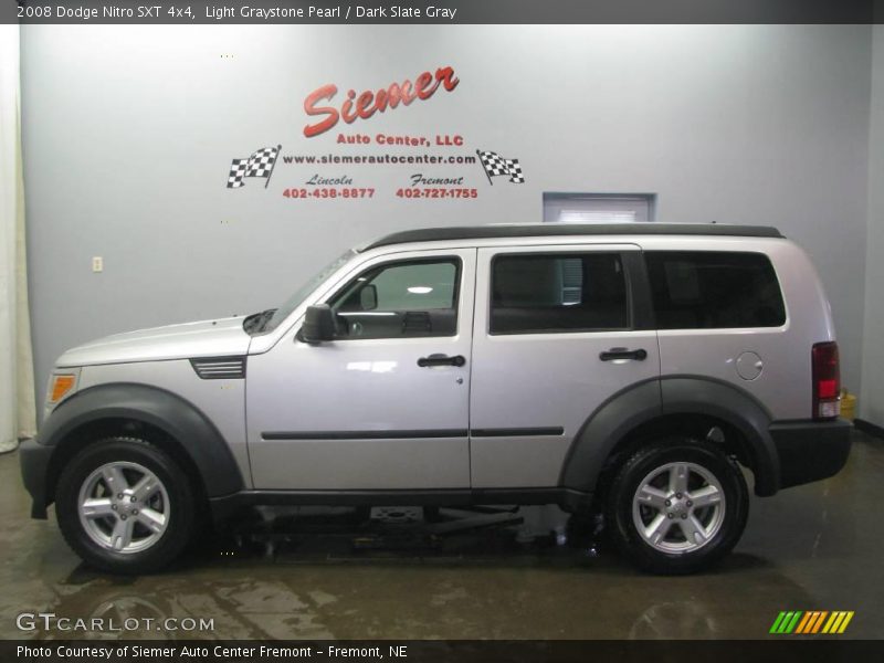 Light Graystone Pearl / Dark Slate Gray 2008 Dodge Nitro SXT 4x4