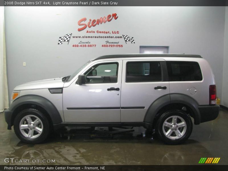 Light Graystone Pearl / Dark Slate Gray 2008 Dodge Nitro SXT 4x4