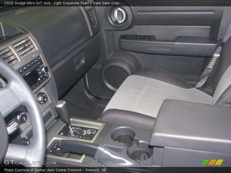 Light Graystone Pearl / Dark Slate Gray 2008 Dodge Nitro SXT 4x4