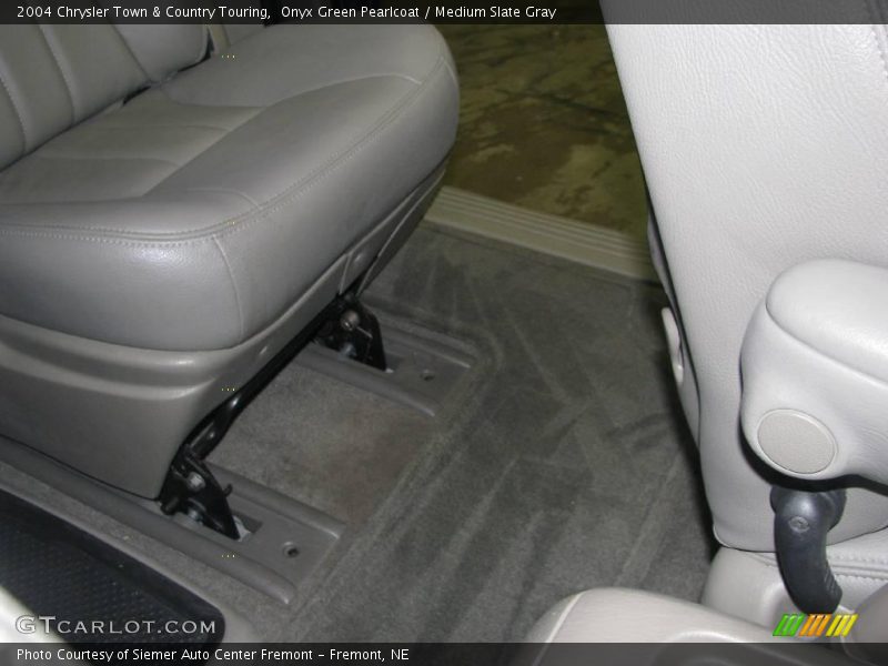 Onyx Green Pearlcoat / Medium Slate Gray 2004 Chrysler Town & Country Touring
