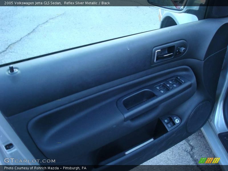 Reflex Silver Metallic / Black 2005 Volkswagen Jetta GLS Sedan
