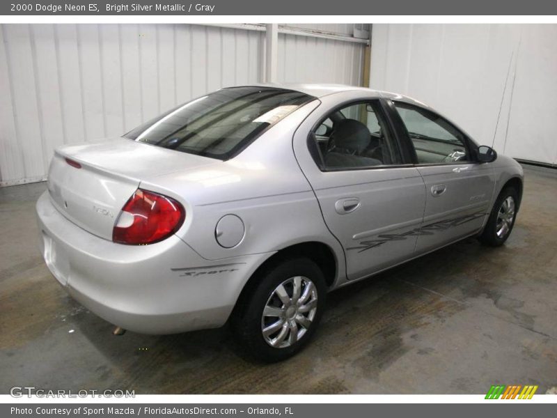 Bright Silver Metallic / Gray 2000 Dodge Neon ES