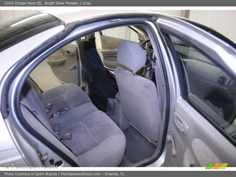 Bright Silver Metallic / Gray 2000 Dodge Neon ES